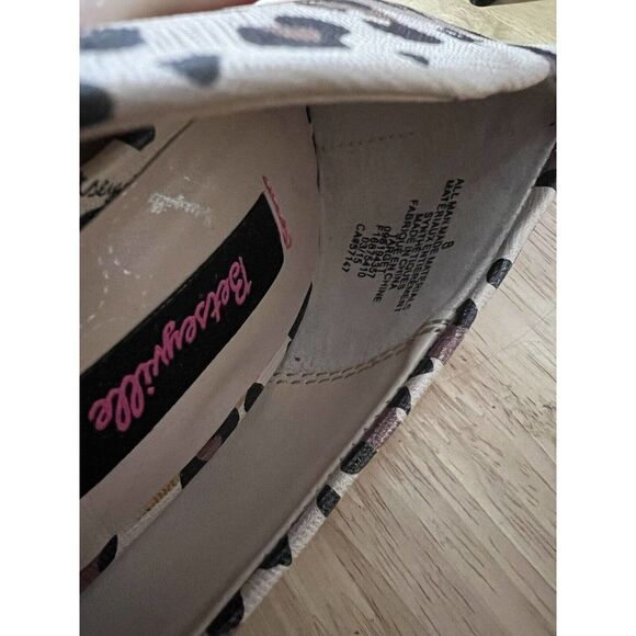 Betseyville Cheetah Leopard Print Platform Pumps Heels Stilettos - Picture 7 of 8